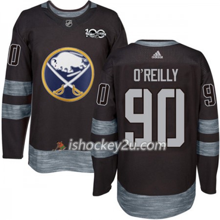 Mænd NHL Buffalo Sabres Trøje Ryan OReilly 90 1917-2017 100th Anniversary Adidas Sort Authentic